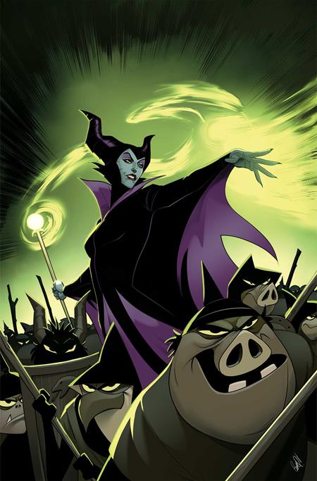 Weekly Pull list - DISNEY VILLAINS MALEFICENT #1 CVR G ROBERT QUINN LTD VIRGIN VAR