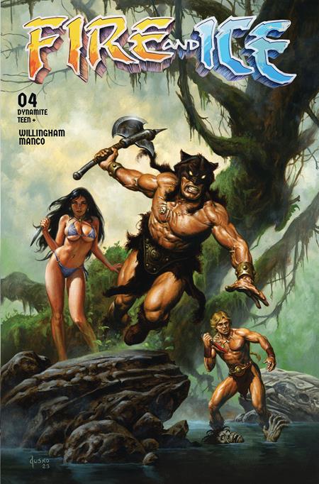 Weekly Pull list - FIRE AND ICE #4 CVR D JOE JUSKO VAR
