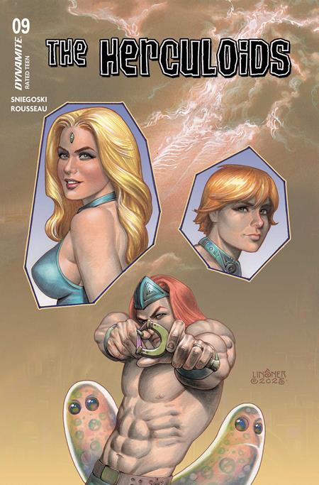 Weekly Pull list - HERCULOIDS #9 CVR B JOSEPH MICHEAL LINSNER VAR