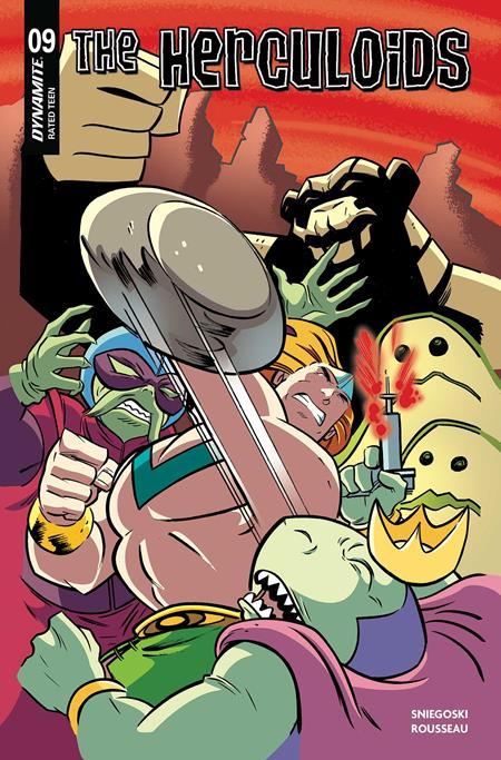 Weekly Pull list - HERCULOIDS #9 CVR D ANTHONY MARQUES VAR