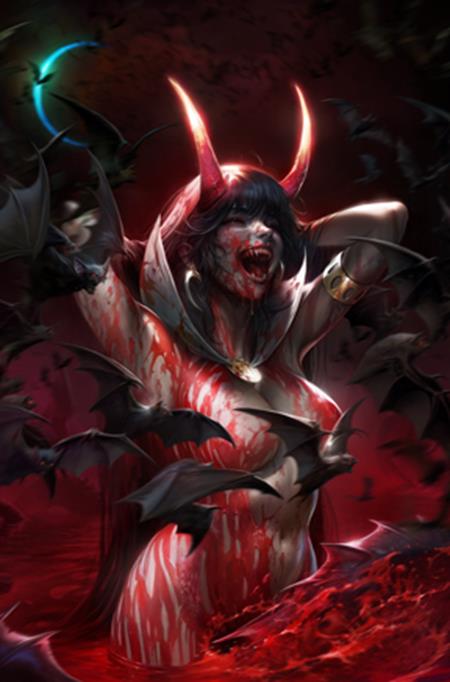 Weekly Pull list - VAMPIRELLA ARMAGEDDON #4 CVR E FRANCESCO MATTINA METAL PREMIUM CVR VAR