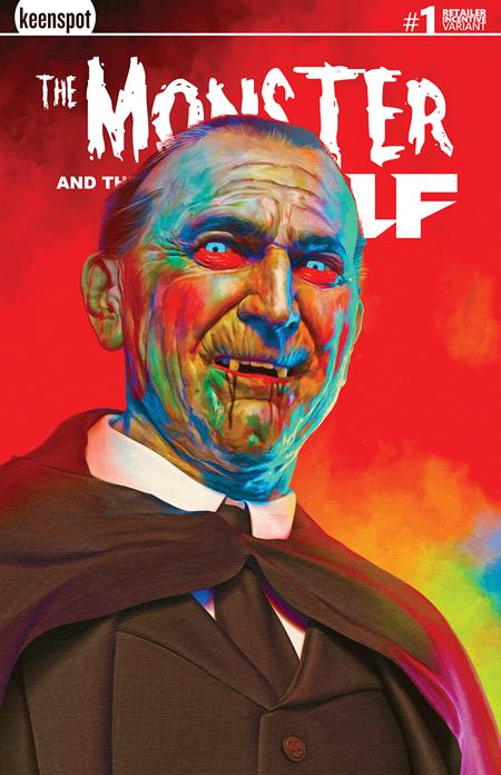 MARK SPEARS MONSTERS THE MONSTER & THE WOLF #1 CVR D INC 1:1000 MARK SPEARS METAL VAR (FREE) (NET)