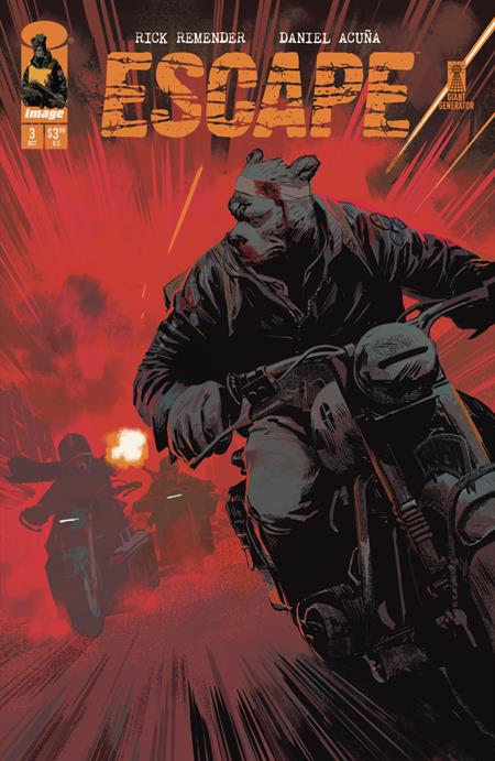 Weekly Pull list - ESCAPE #3 CVR A DANIEL ACUNA