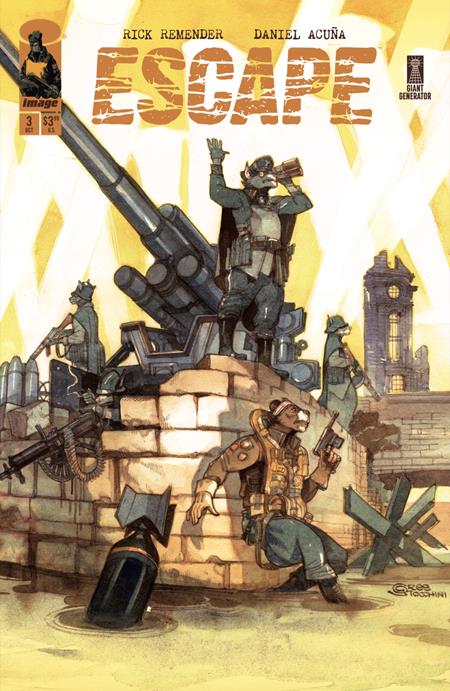 Weekly Pull list - ESCAPE #3 CVR B INC 1:20 GREG TOCCHINI VAR