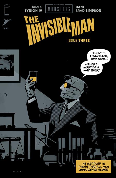 Weekly Pull list - UNIVERSAL MONSTERS THE INVISIBLE MAN #3 (OF 4) CVR C INC 1:10 DAVID AJA PULP VAR