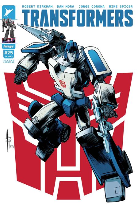 Weekly Pull list - TRANSFORMERS #25 2ND PTG CVR A JASON HOWARD