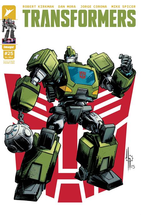 Weekly Pull list - TRANSFORMERS #25 2ND PTG CVR B JASON HOWARD VAR