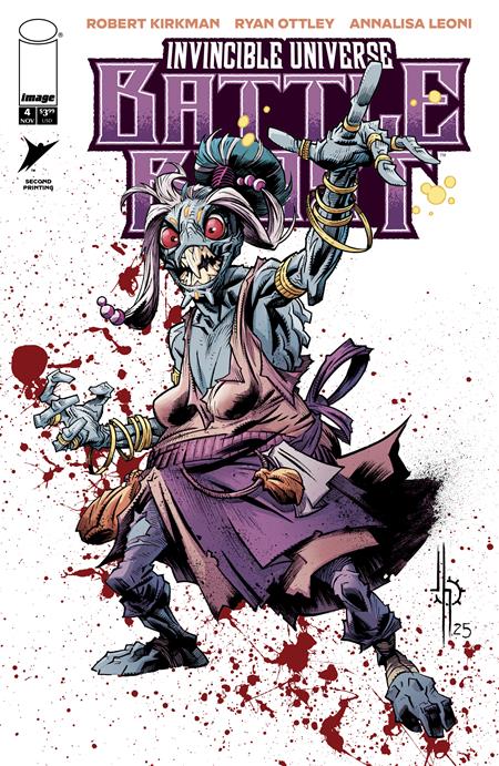 Weekly Pull list - INVINCIBLE UNIVERSE BATTLE BEAST #4 2ND PTG CVR A JASON HOWARD