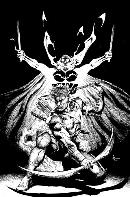 GEIGER #18 CVR E GARY FRANK YOUNGBLOOD TEAM UP B&W VIRGIN VAR