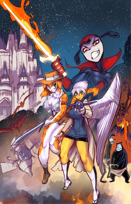 Weekly Pull list - TIFANNY & CHARLOTTE ON ANOTHER WORLD #1 (OF 4) CVR B FRED PERRY LUNAR EXCLUSIVE VAR