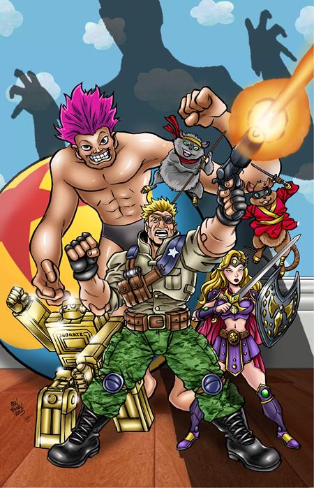Weekly Pull list - TOY BOX GUARDIANS #1 CVR B BEN DUNN LUNAR EXCLUSIVE VAR (ONE SHOT)
