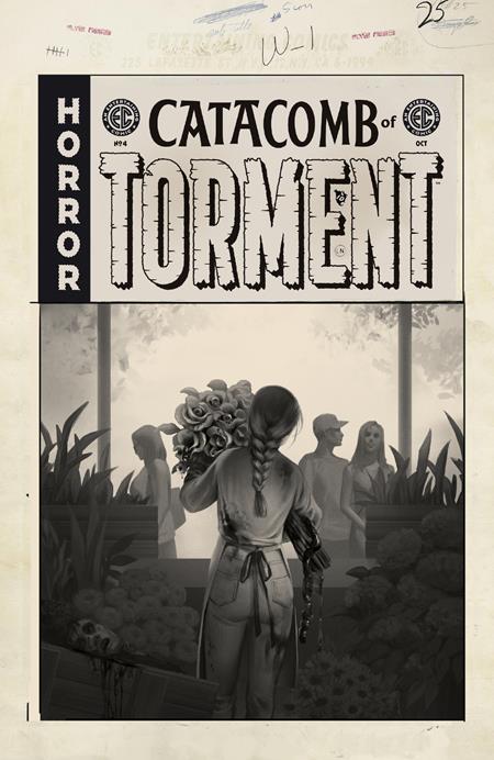 Weekly Pull list - EC CATACOMB OF TORMENT #4 CVR D INC 1:20 REIKO MURAKAMI B&W ARTIST EDITION VAR
