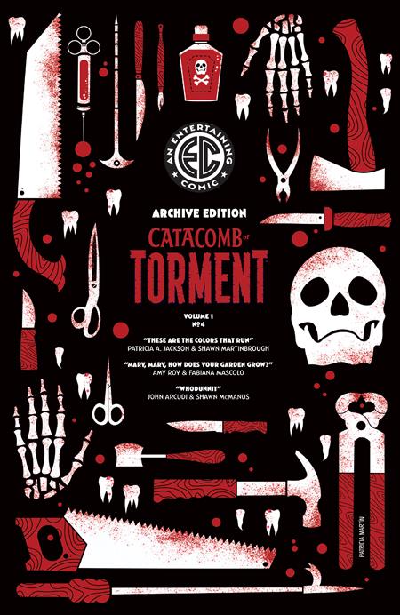 EC CATACOMB OF TORMENT #4 CVR E INC 1:50 PATRICIA MARTIN EC ARCHIVE EDITION VAR