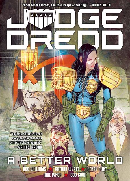 Weekly Pull list - JUDGE DREDD TP A BETTER WORLD Previously Solicited Through Diamond