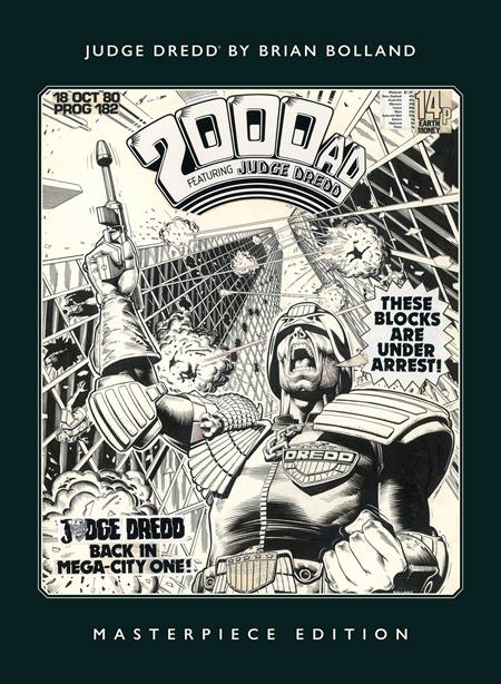Weekly Pull list - JUDGE DREDD TP BRIAN BOLLAND MASTERPIECE EDITION Previously Solicited Through Diamond