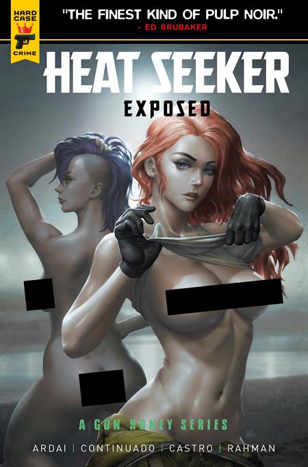 Weekly Pull list - HEAT SEEKER EXPOSED A GUN HONEY SERIES #3 (OF 4) CVR G KENDRICK LIM NUDE POLYBAGGED VAR (MR)