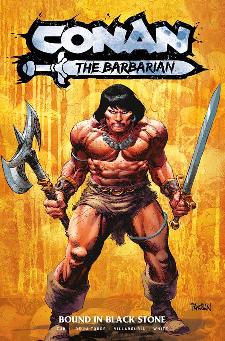 CONAN THE BARBARIAN TP VOL 01 BOUND IN BLACK STONE (MR)