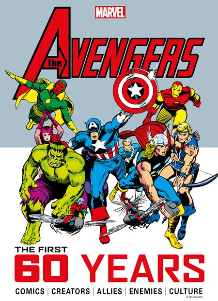 MARVELS AVENGERS THE FIRST 60 YEARS HC