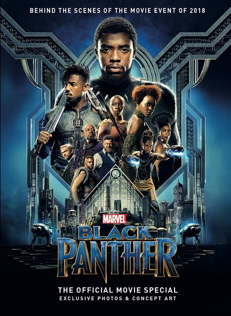MARVELS BLACK PANTHER THE OFFICIAL MOVIE SPECIAL BOOK HC