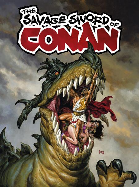 SAVAGE SWORD OF CONAN TP VOL 02 DIRECT MARKET EDITION JOE JUSKO CVR (MR)