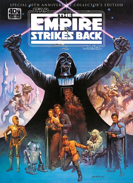 STAR WARS THE EMPIRE STRIKES BACK 40TH ANNIVERSARY SPECIAL BOOK HC