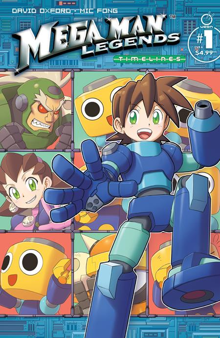 Weekly Pull list - MEGA MAN LEGENDS TIMELINES #1 (ONE SHOT) CVR A MIC FONG