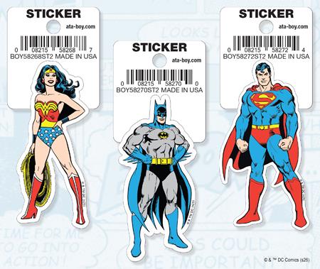ATA-BOY DC FIGURE 9 STICKER PACK (NET)