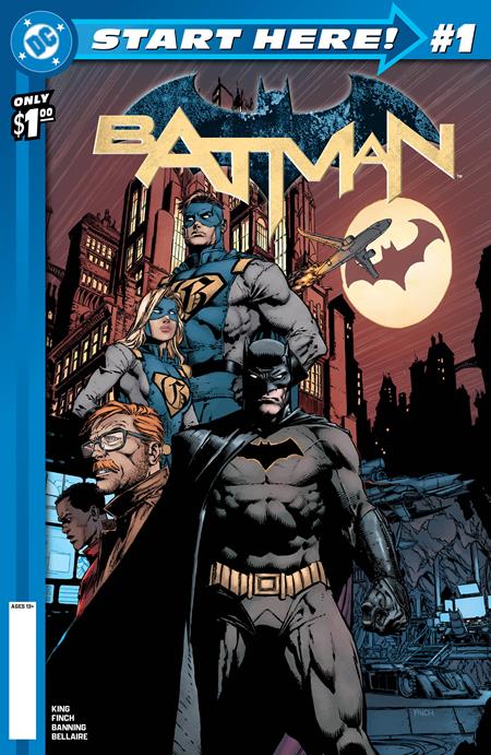 DC START HERE - BUNDLE OF 25 - BATMAN (2016) #1 (REBIRTH) (NET)