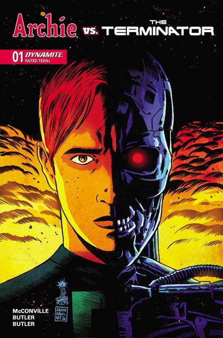  AUG200820260117 | ARCHIE VS THE TERMINATOR @1 CVR A FRANCESCO FRANCAVILLA PRE ORDER/ÖN SİPARİŞ [AUG26] | LUNAR  