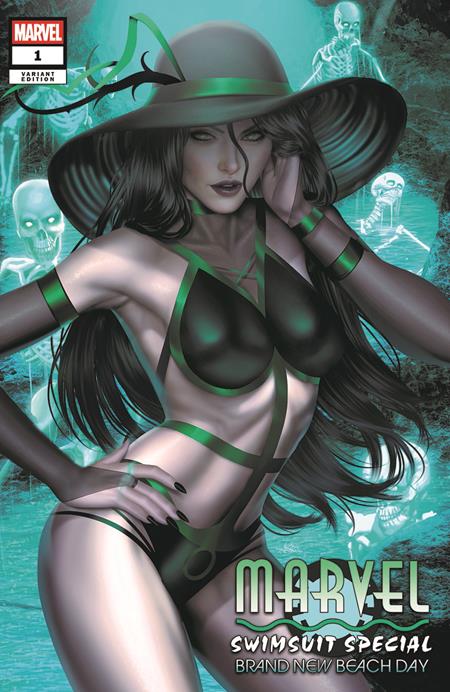 DF MARVEL SWIMSUIT SPECIAL BRAND NEW BEACH DAY #1 ARIEL DIAZ COMICXPOSURE EXCLUSIVE