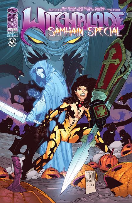 WITCHBLADE SAMHAIN SPECIAL (ONE SHOT) CVR A PAT BOUTIN & ARIF PRIANTO cover