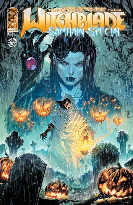 WITCHBLADE SAMHAIN SPECIAL (ONE SHOT) CVR B GIUSEPPE CAFARO & ARIF PRIANTO VAR cover