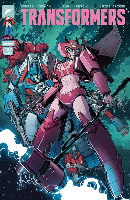 TRANSFORMERS #37 CVR D INC 1:25 NICK BRADSHAW & JIM CHARALAMPIDIS VAR