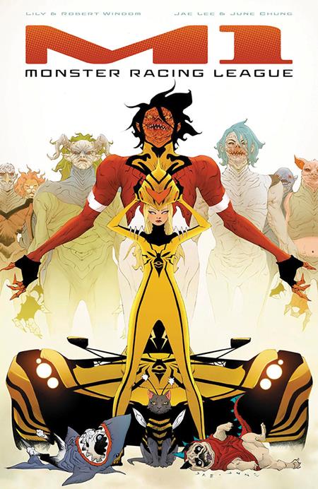 M1 MONSTER RACING LEAGUE TP VOL 01 JAE LEE CVR cover