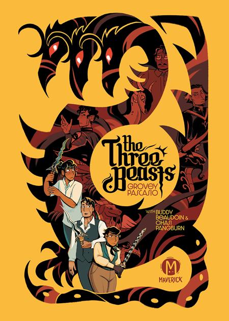 THREE BEASTS HC cover