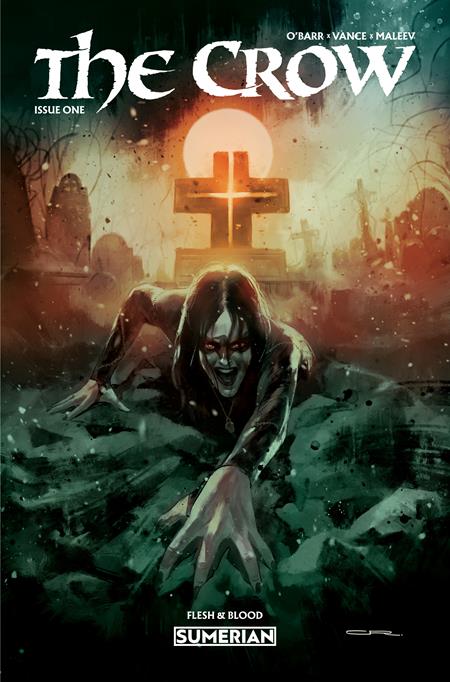 CROW FLESH AND BLOOD #1 CVR E INC 1:10 CHRISTIAN ROSADO VAR (MR)
