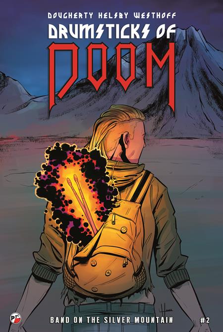 DRUMSTICKS OF DOOM BAND ON THE SILVER MOUNATIN #2 (OF 3) CVR A LAURA HELSBY cover