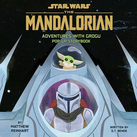 STAR WARS THE MANDALORIAN HC ADVENTURES WITH GROGU cover