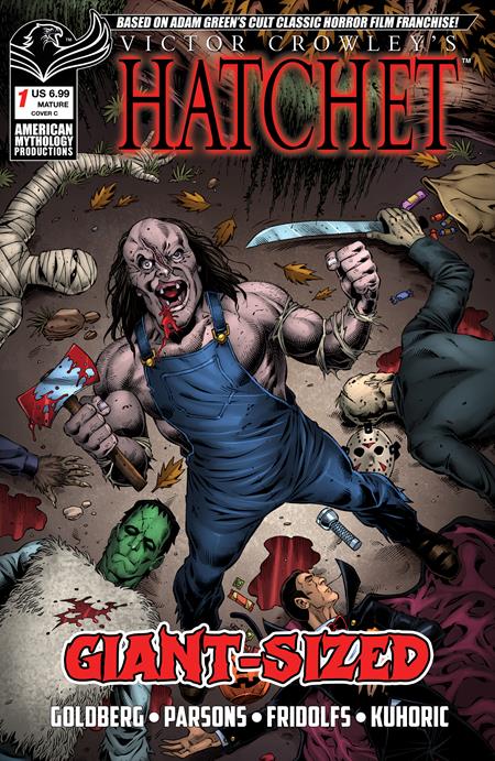 GIANT SIZED HATCHET HALLOWEEN #1 (ONE SHOT) CVR C RICHARD BONK VAR