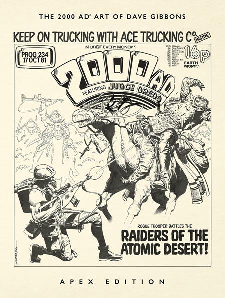  AUG200820261599 | 2000 AD ART OF DAVE GIBBONS APEX EDITION HC PRE ORDER/ÖN SİPARİŞ [AUG26] | LUNAR  
