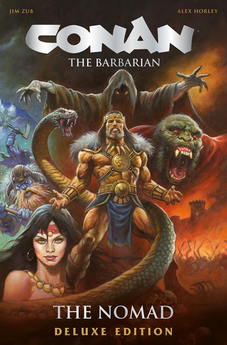 CONAN THE BARBARIAN THE NOMAD DELUXE COLLECTORS EDITION HC REGULAR EDITION ALEX HORLEY (MR)