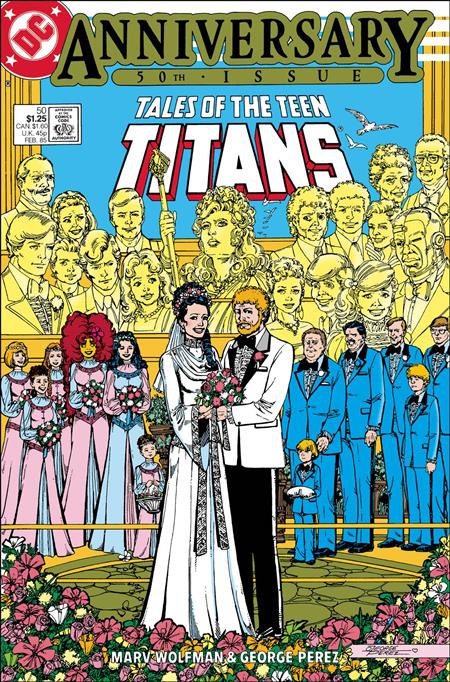 The New Teen Titans #8 cover