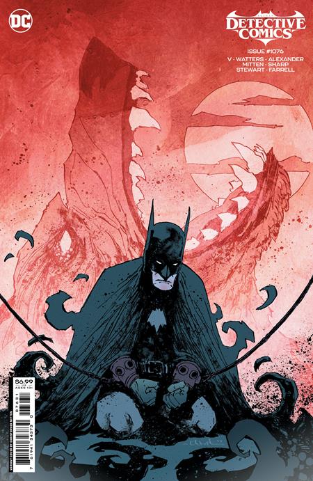DETECTIVE COMICS #1076 CVR C CHRISTOPHER MITTEN CARD STOCK VAR