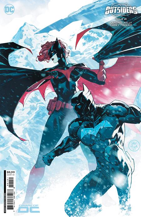 OUTSIDERS #1 (OF 12) CVR C DAN MORA CARD STOCK VAR