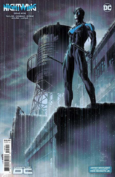 NIGHTWING #108 CVR D MIKE DEODATO JR ARTIST SPOTLIGHT CARD STOCK VAR