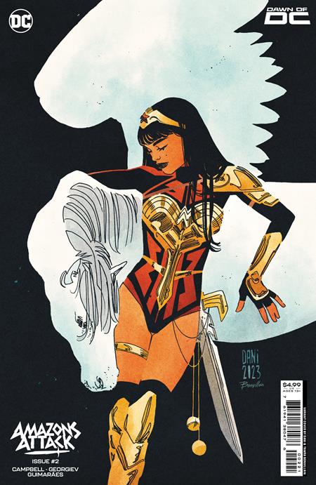 AMAZONS ATTACK #2 CVR B DANI CARD STOCK VAR