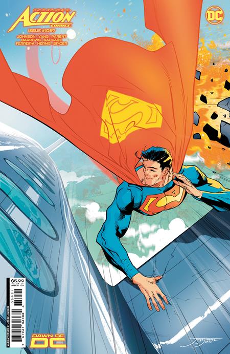 ACTION COMICS #1059 CVR B JORGE JIMENEZ CARD STOCK VAR