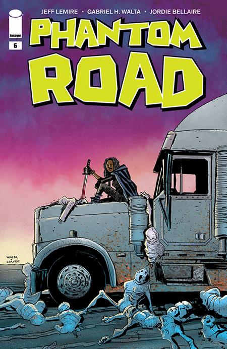 PHANTOM ROAD #6 CVR C GABRIEL WALTA AND JEFF LEMIRE TWD 20TH ANNV VAR