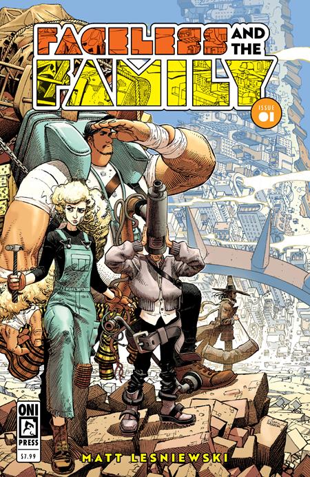 FACELESS AND THE FAMILY #1 (OF 4) CVR C DUSTIN WEAVER VAR