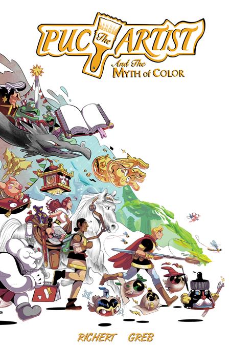 PUC THE ARTIST AND THE MYTH OF COLOR TP